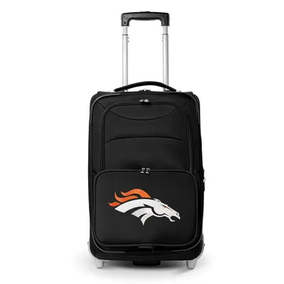 Denver Broncos MOJO 21" Softside Rolling Carry-On Suitcase - Black