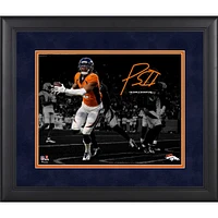 Patrick Surtain II Denver Broncos Fac-similé Signature Encadré 11" x 14 " Photographie vedette