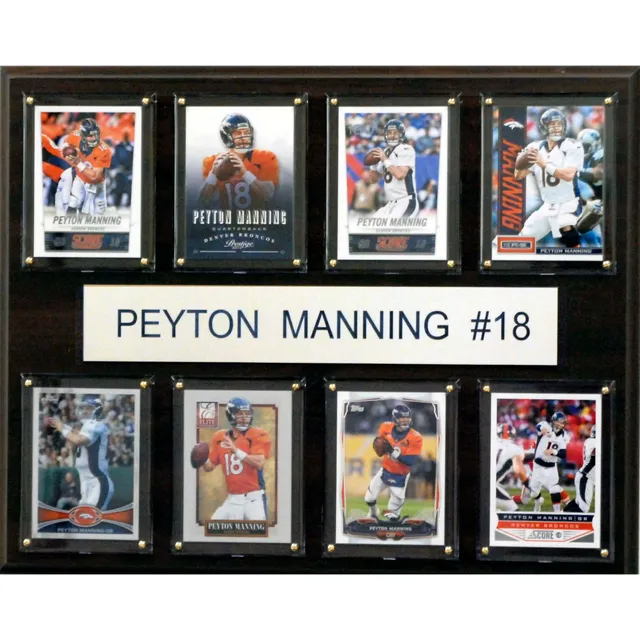 Peyton Manning Denver Broncos 10.5 x 13 Super Bowl 50