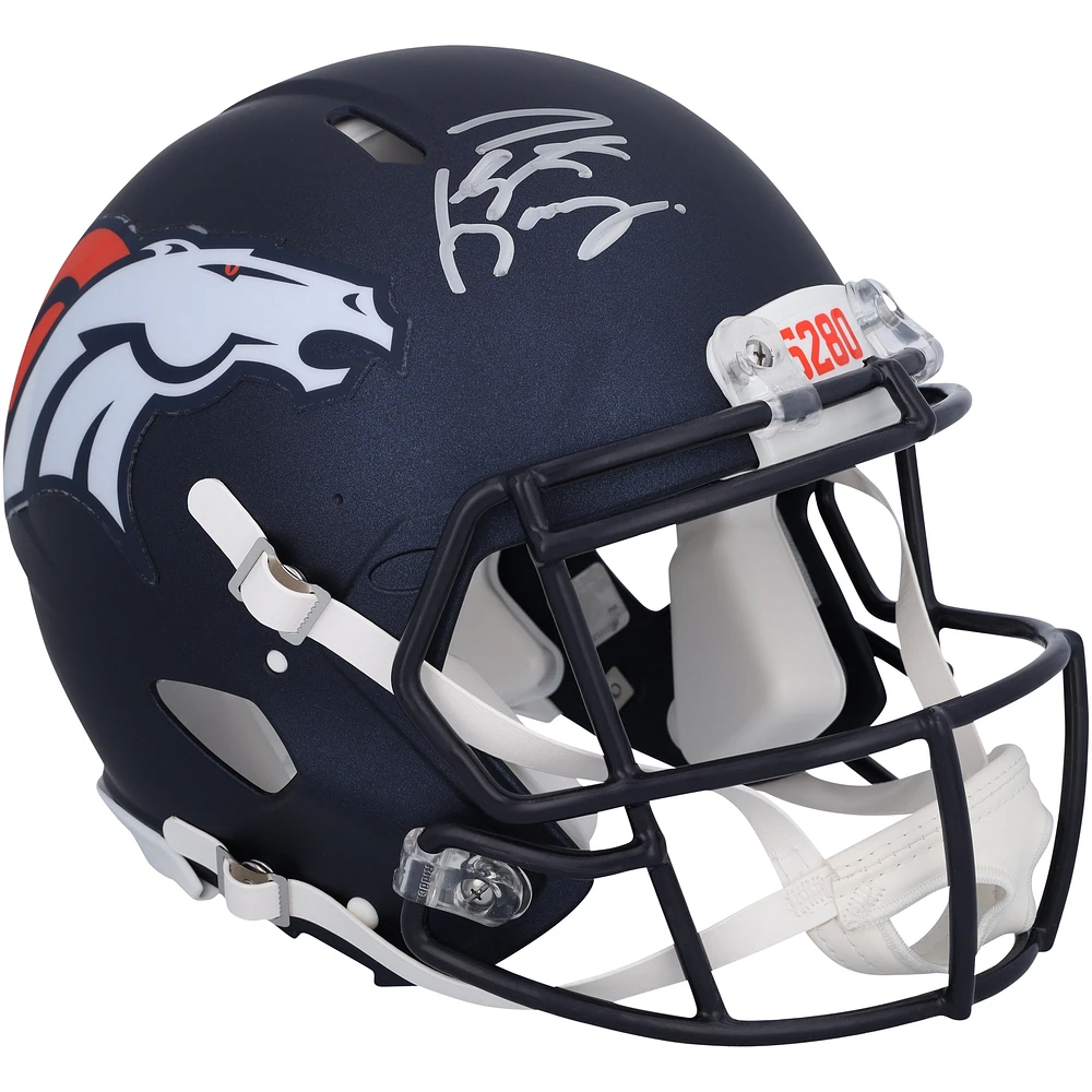 Peyton Manning Denver Broncos Autographed Riddell 2024 Speed Authentic Helmet
