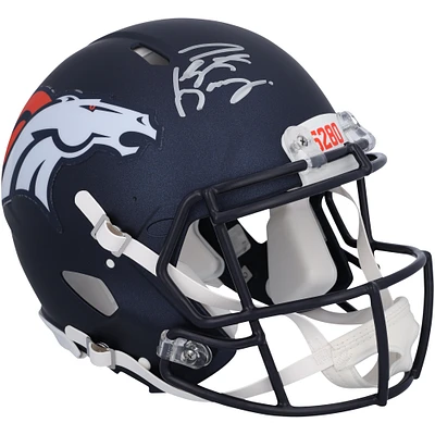 Peyton Manning Denver Broncos Autographed Riddell 2024 Speed Authentic Helmet