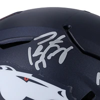 Peyton Manning Denver Broncos Autographed Riddell 2024 Speed Flex Authentic Helmet with "HOF 21" Inscription