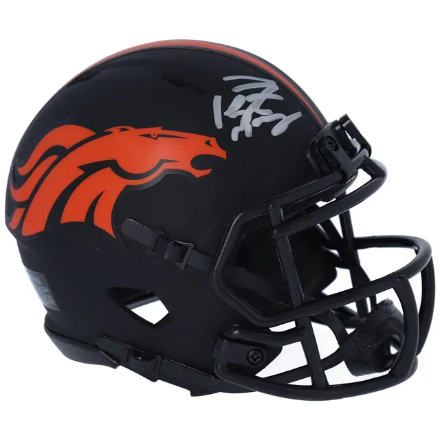 Peyton Manning Denver Broncos Autographed Riddell Speed Mini Helmet