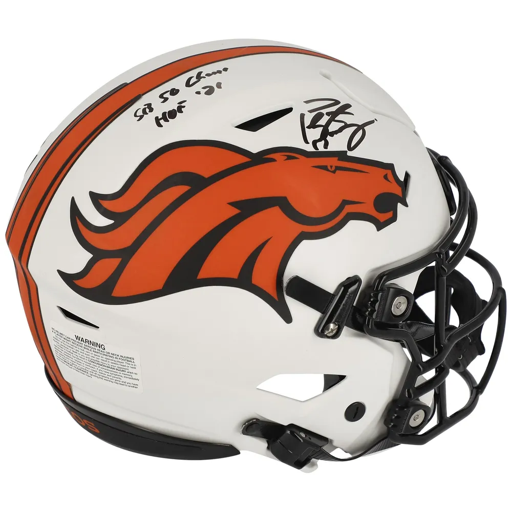 Lids Eli Manning New York Giants Fanatics Authentic Autographed Riddell  Lunar Speed Authentic Helmet
