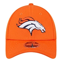 Preschool New Era Orange Denver Broncos Main 9FORTY Adjustable Hat