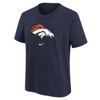 Preschool Nike Navy Denver Broncos Logo Football - T-Shirt