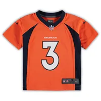 Preschool Nike Russell Wilson Orange Denver Broncos Game Jersey