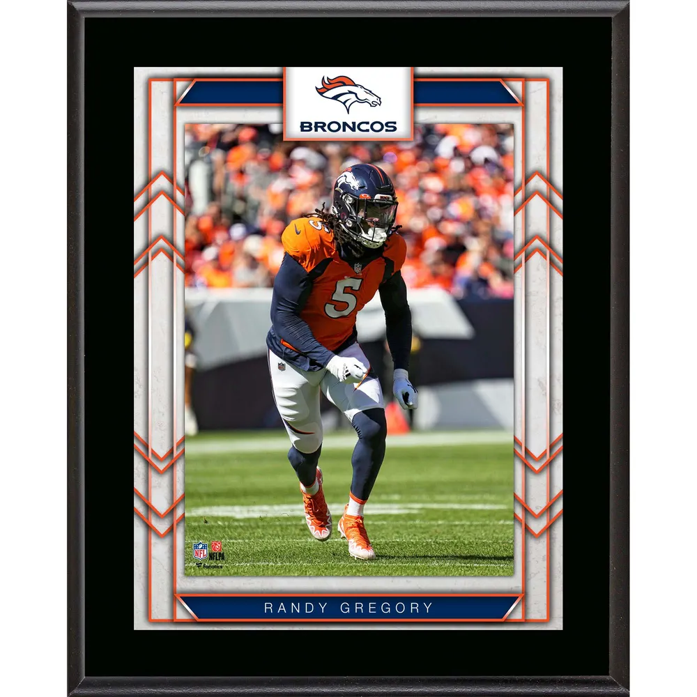 Lids Randy Gregory Denver Broncos Fanatics Authentic Framed 10.5' x 13'  Sublimated Player Plaque