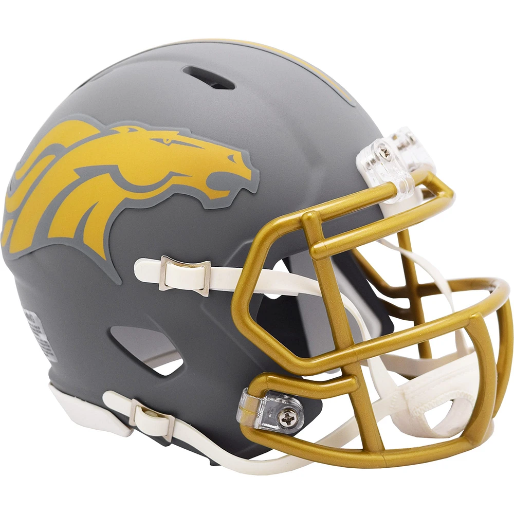 Riddell Denver Broncos 2024 Slate Alternate Speed Mini Helmet