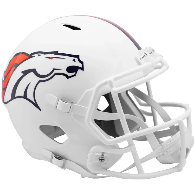 Riddell Denver Broncos Black Matte Alternate Speed Mini Football Helmet -  NFL Mini Helmets