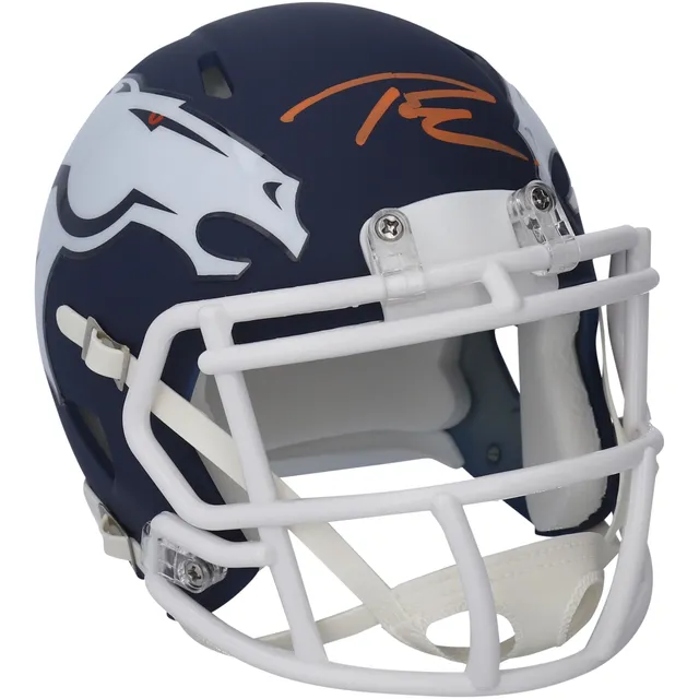 Riddell Denver Broncos Black Matte Alternate Speed Mini Football Helmet 