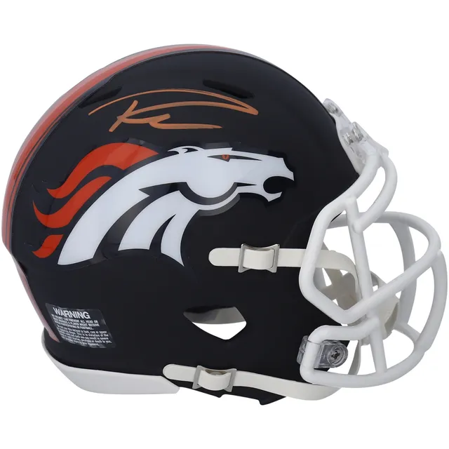 Lids Peyton Manning Denver Broncos Fanatics Authentic Autographed Riddell  Lunar Eclipse Alternate Speed Flex Authentic Helmet with Multiple  Inscriptions