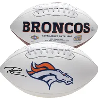 Lids Russell Wilson Denver Broncos Autographed Fanatics Authentic