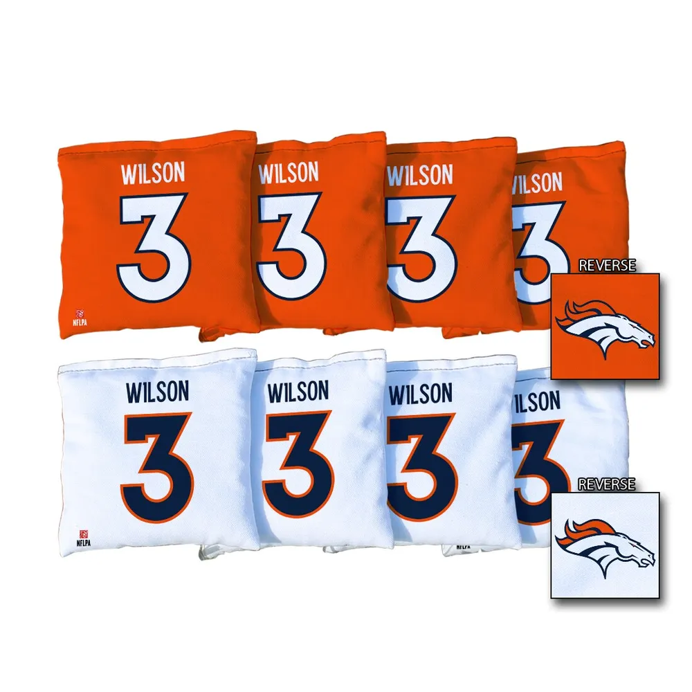 Lids Russell Wilson Denver Broncos Replacement All-Weather Cornhole Bag Set