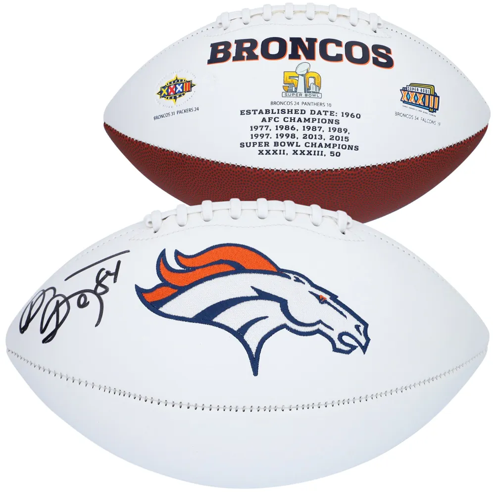 Fanatics Authentic John Elway Denver Broncos Autographed Wilson NFL Football