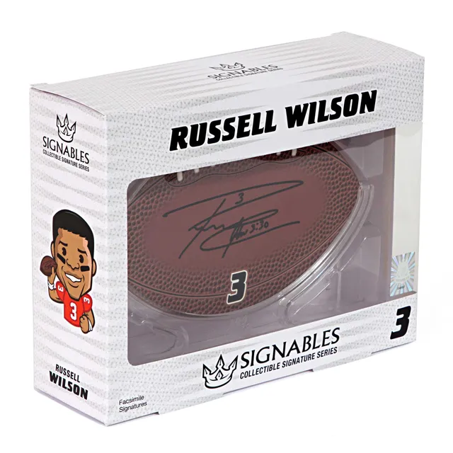 Russell Wilson Signed Full Size Football JSA COA Broncos Seahawks - -  Inscriptagraphs Memorabilia