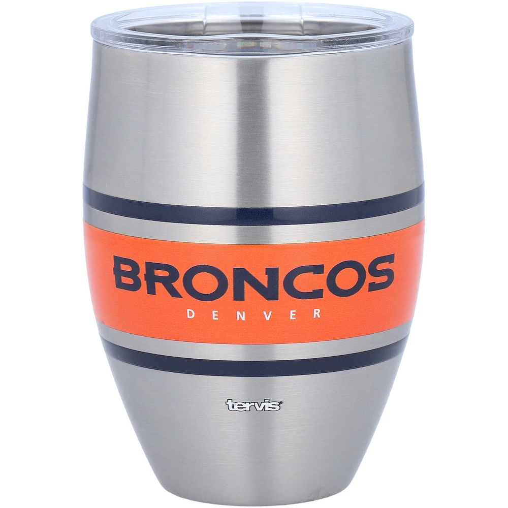 Broncos de Tervis Denver 12 oz. Gobelet à vin à rayures