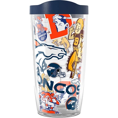 Broncos de Tervis Denver 16 oz. Gobelet Allover Classic