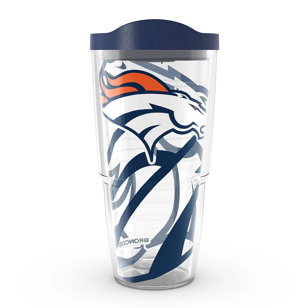 Tervis Denver Broncos 24oz. Véritable gobelet classique avec couvercle