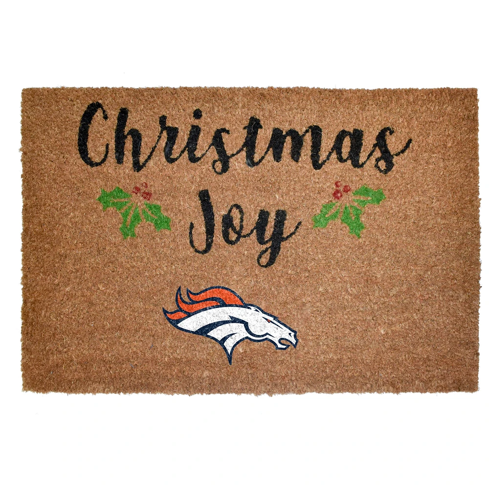 The Memory Company Denver Broncos 23" x 35" Holiday Door Mat