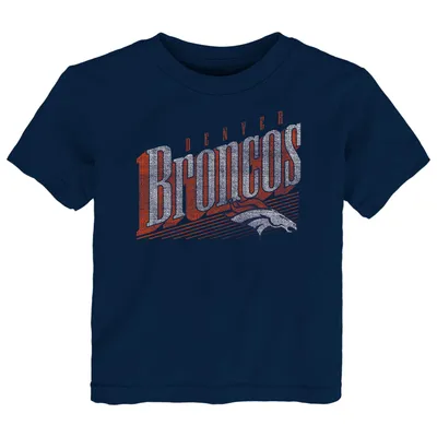 Junior's Heathered Gray Denver Broncos Let's Huddle Burnout T-Shirt