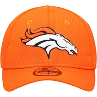 Casquette ajustable Main 9FORTY Orange Denver Broncos New Era pour tout-petit