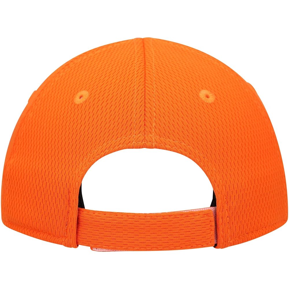 Casquette ajustable Main 9FORTY Orange Denver Broncos New Era pour tout-petit