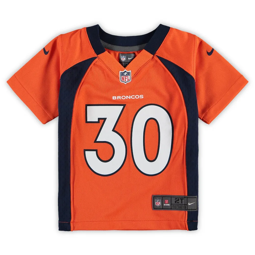 Lids Phillip Lindsay Denver Broncos Nike Toddler Game Jersey - Orange