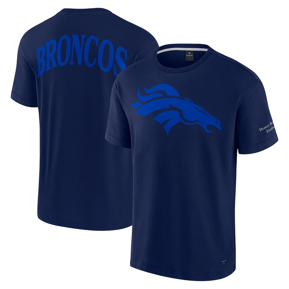 T-shirt unisexe emblématique des Denver Broncos Elements de la marque Fanatics Navy