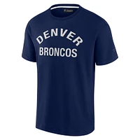 Unisex Fanatics Navy Denver Broncos Elements Super Soft Short Sleeve T-Shirt