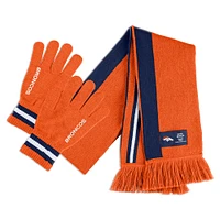 WEAR by Erin Andrews Denver Broncos Scarf and Glove Set