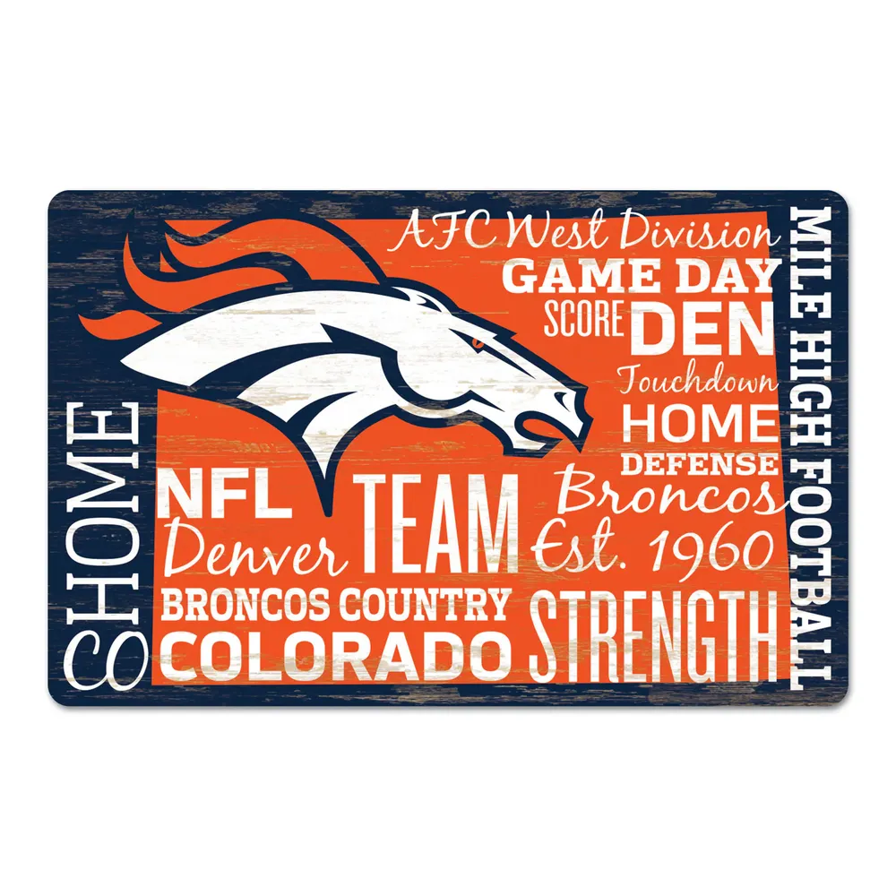 Men's Fanatics Branded Orange Denver Broncos Broncos Country