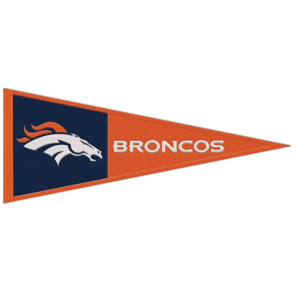 WinCraft Denver Broncos 13'' x 32'' Primaire - Fanion