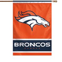 WinCraft Denver Broncos 28" x 40" Primary Logo Single-Sided Vertical Banner