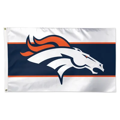 Denver Broncos WinCraft 3' x 5' Away Stripe 1-Sided Deluxe Flag