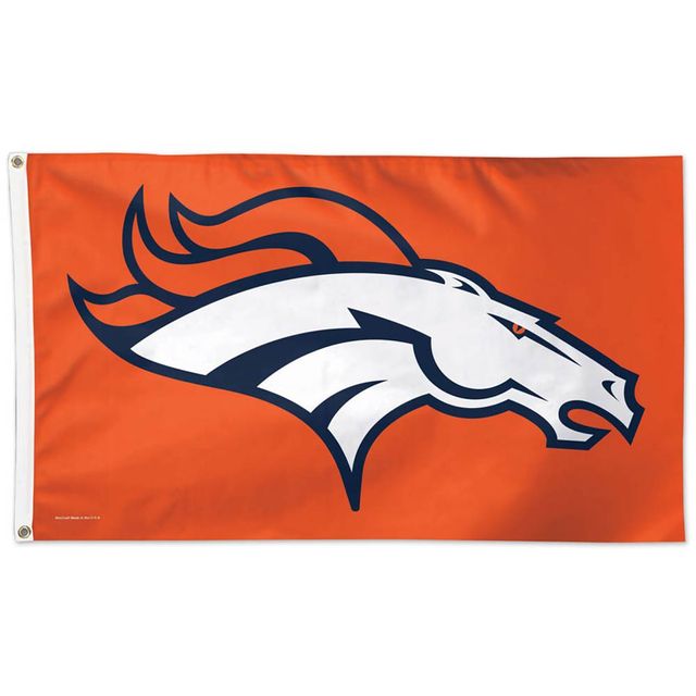 WinCraft Denver Broncos 3' x 5' Deluxe - Drapeau simple face