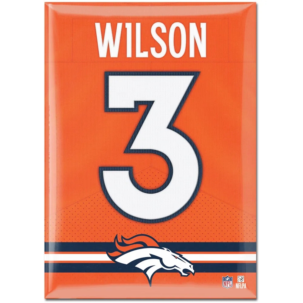 Men's Fanatics Branded Russell Wilson Orange Denver Broncos