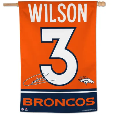 Russell Wilson Denver Broncos WinCraft 28'' x 40'' Single-Sided Vertical Banner