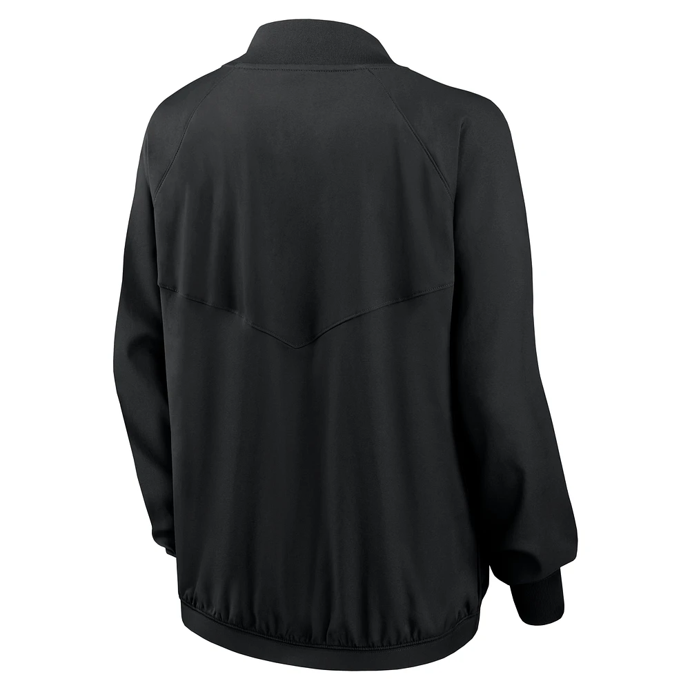 Women's Nike  Black Denver Broncos Full-Zip Jacket
