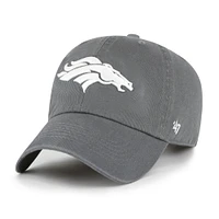 Casquette ajustable Bright Side Clean Up 47 grise pour femme des Denver Broncos