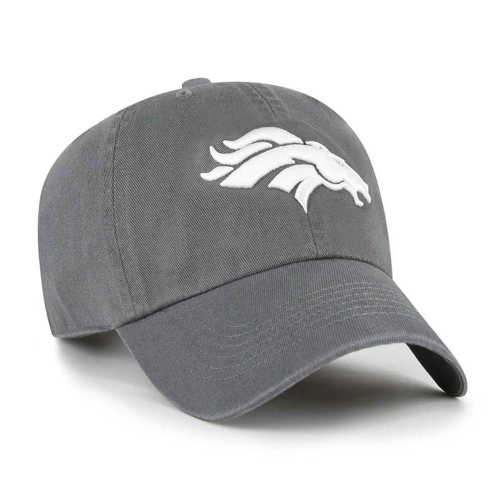 Casquette ajustable Bright Side Clean Up 47 grise pour femme des Denver Broncos