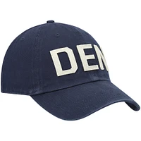 Casquette réglable '47 Denver Broncos Finley Clean Up pour femme, bleu marine