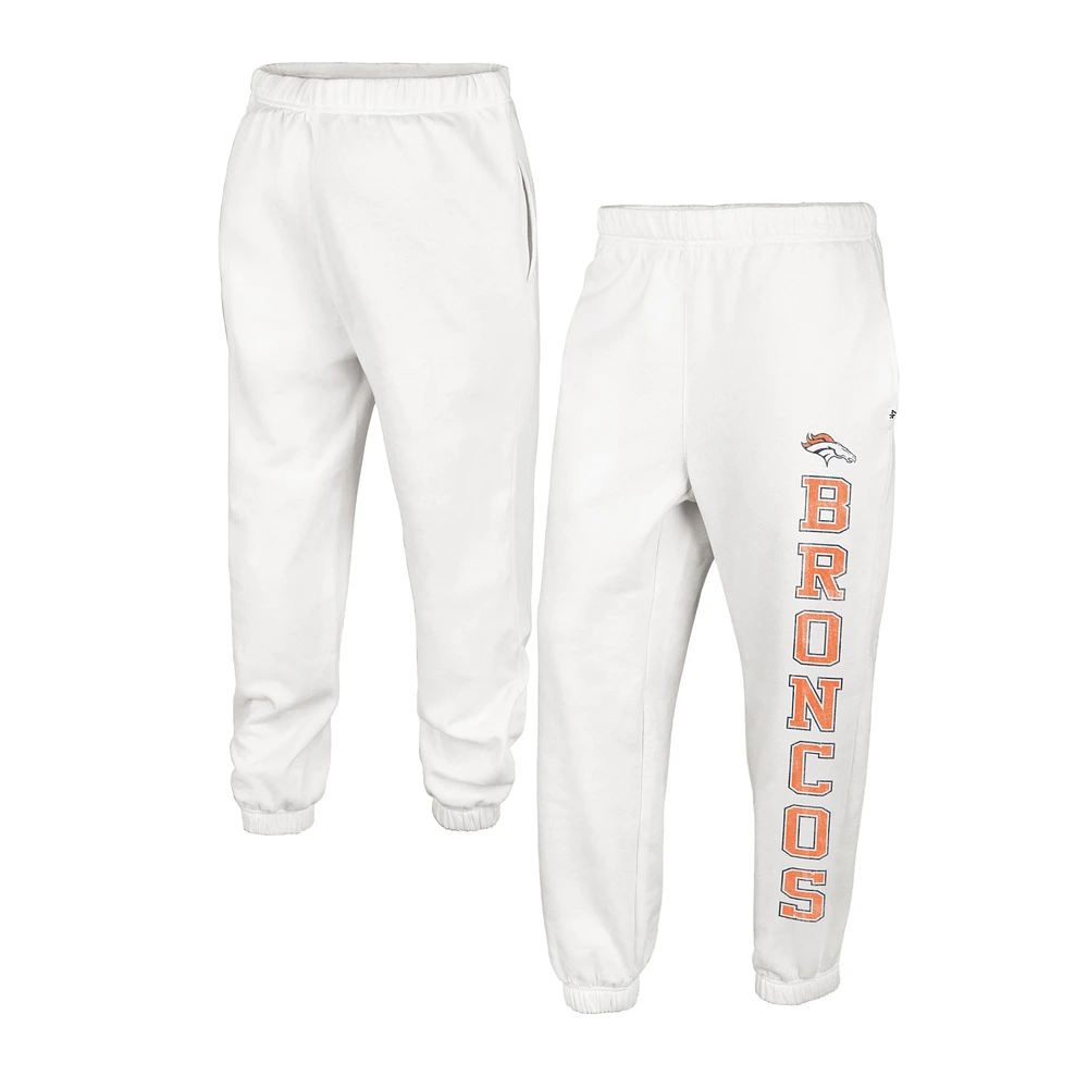 Women's '47 Oatmeal Denver Broncos Harper Joggers