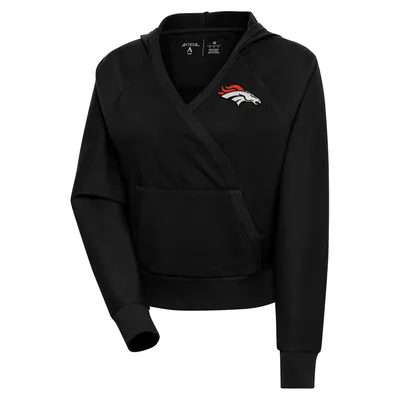 Lids Denver Broncos Antigua Women's Victory Pullover Hoodie