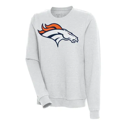 Lids Denver Broncos Antigua Women's Action Pullover Hoodie