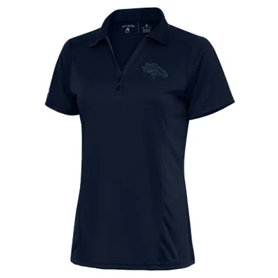 Chicago Bears Antigua Women's Tribute Polo - Navy, Size: Medium, Blue