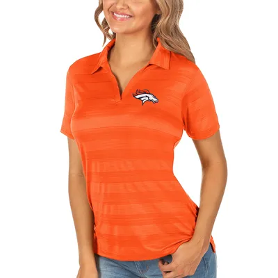 Denver Broncos Antigua Compass Polo - White