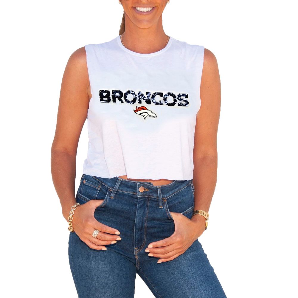 Denver Broncos Mens Tank Tops Summer Muscle Sleeveless Tops