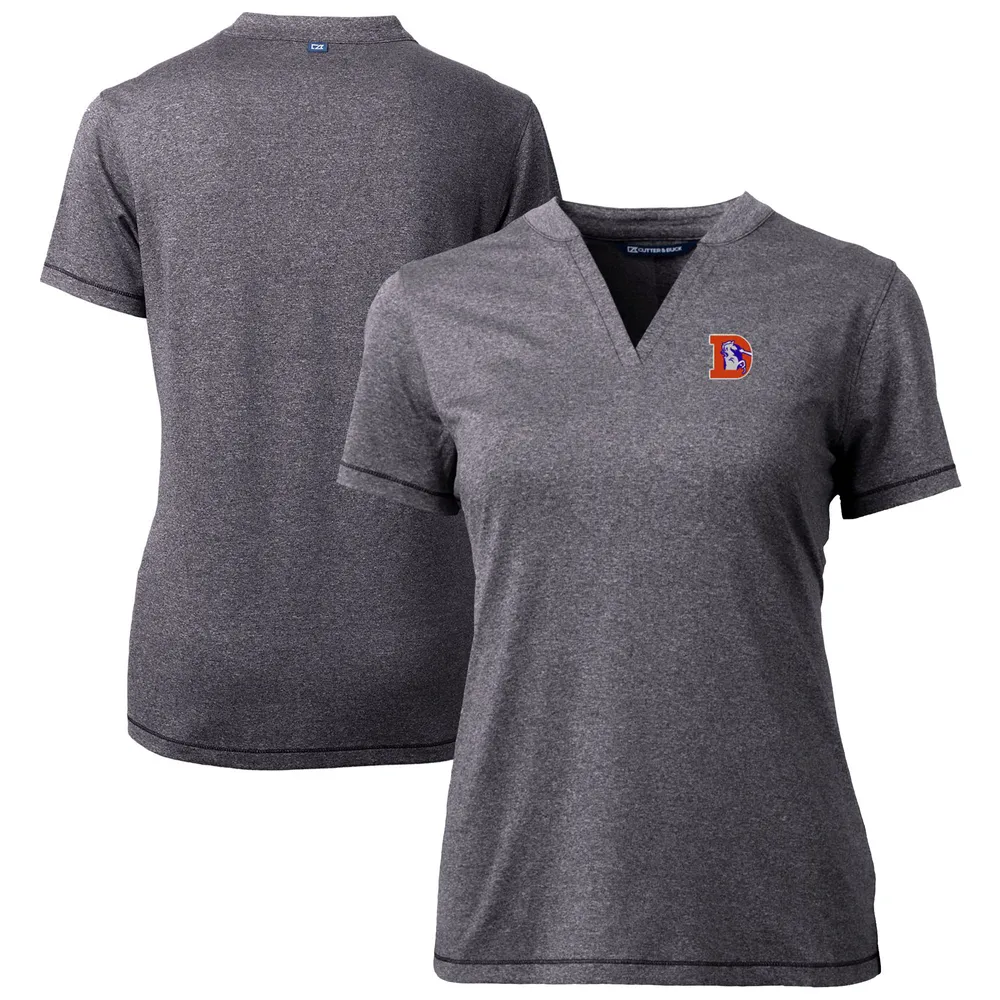 Denver Broncos Cutter & Buck Women's Forge Stretch Polo - Cardinal