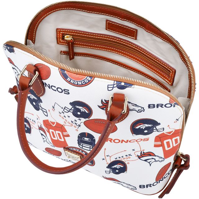 Women's Dooney & Bourke Miami Hurricanes Game Day Zip Zip Satchel